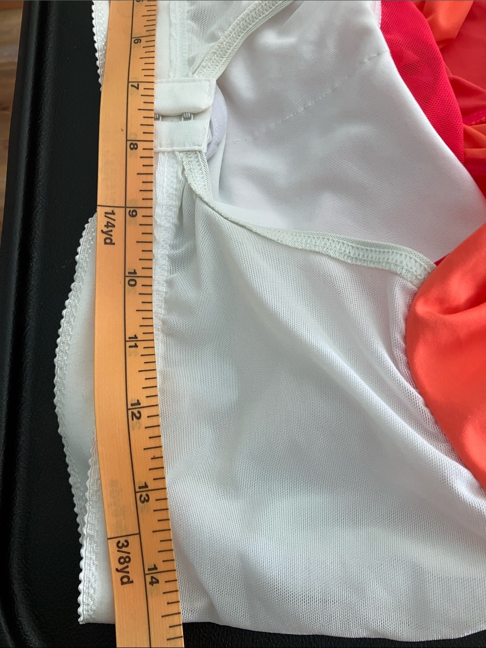 Coco Reef White Swim Top with Pink Accent - Picture 4 of 8